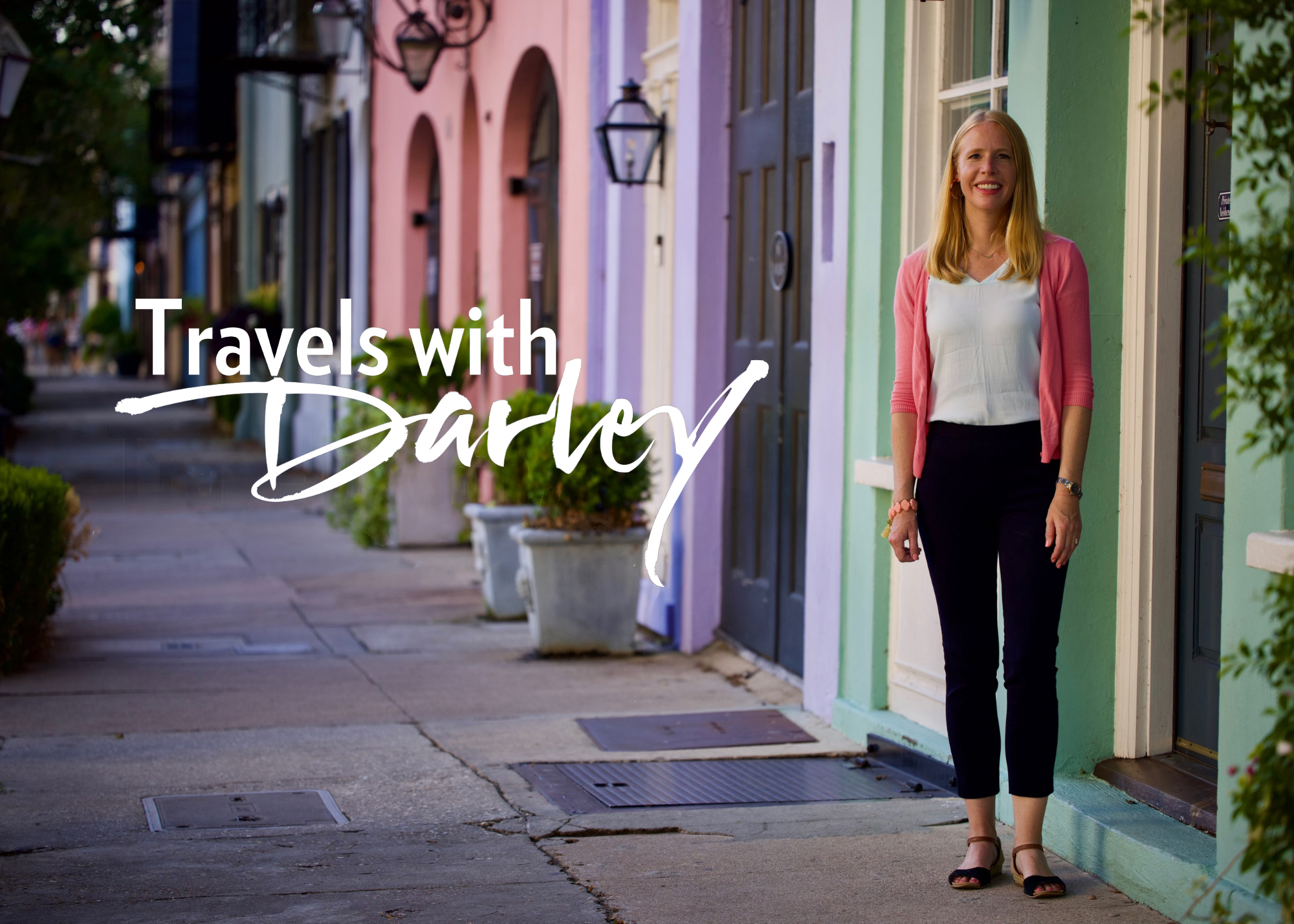 Darley Newman in historic Charleston, South Carolina